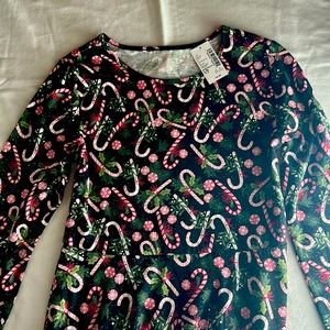 NWT Girls Size 10/12 (Large) Children’s Place Christmas Skater Dress